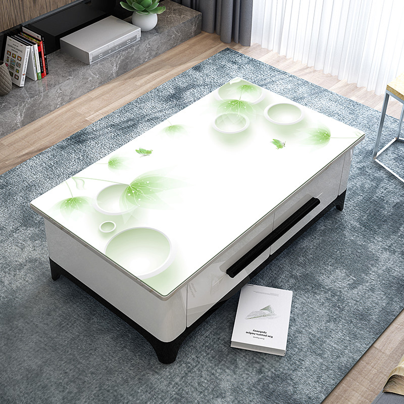网红茶几垫桌垫pvc防水防油防烫免洗家用长方形客厅茶几桌布加厚
