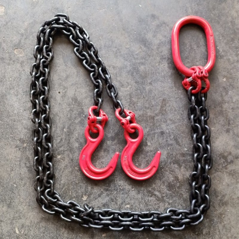 起重大开口钩吊索具组合吊环吊钩起重铁链子挂钩吊钩吊具组合吊链