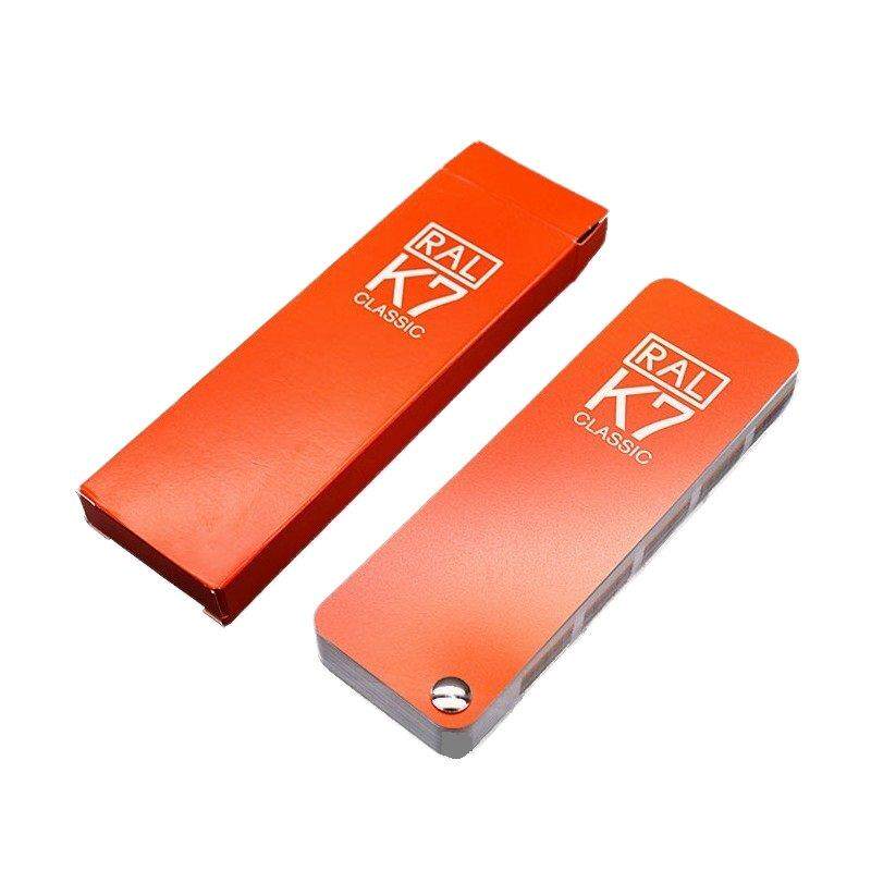 2024年新版带防伪码和中文颜色名称 RAL色卡k7 劳尔216