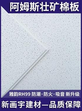 安庄矿棉板雅云Rh99防潮600*600片剂1734m星空吸声材料