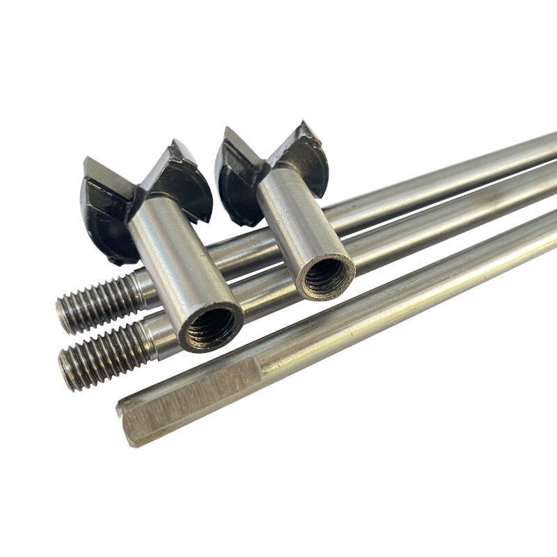 电钻用木工加长钻孔器加长杆三角柄加长杆木工钻头加气块钻孔器