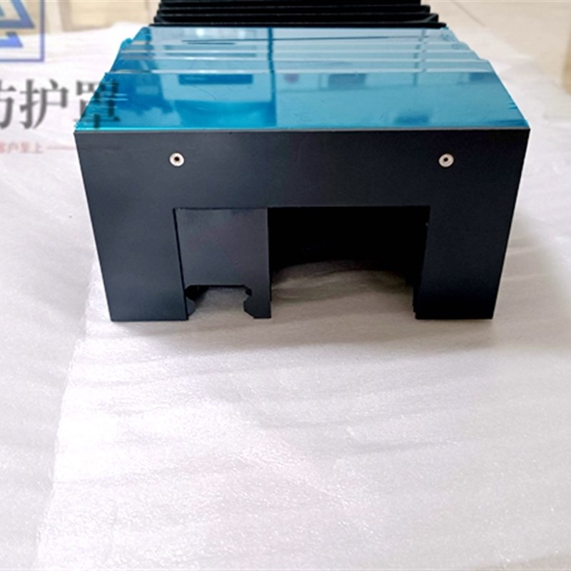 力雕激光切割机防尘罩风琴防护罩防火星阻燃布盔甲保护罩阻燃布