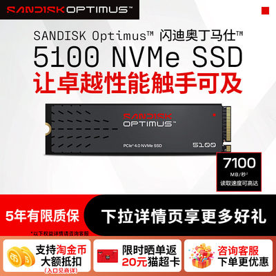 闪迪Optimus5100固态硬盘500g