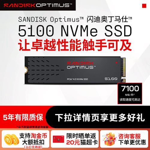 闪迪Optimus5100固态硬盘500g