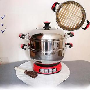 电火锅 电锅 电煮锅 竹底笼 电蒸锅 采购产品电锅