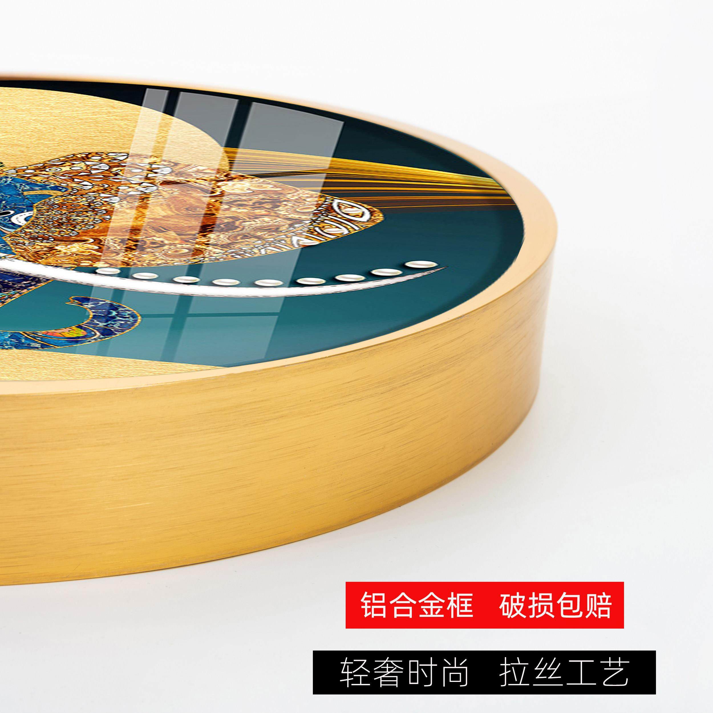 铝合金框圆形框金属相框照片框十字绣钻石画裱框镜框定制定做圆形,居家布艺,钻石绣,淘宝优惠券,粉丝福利购,淘宝优惠卷