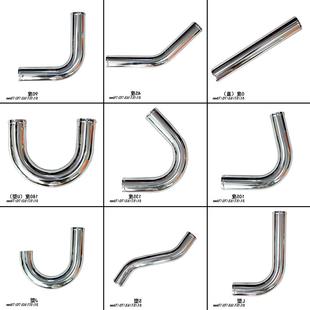中冷铝管770 汽车DIY改装 6压3 铝中冷器涡轮进气增管5管1 6MM