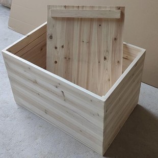 榻榻米木箱拼床飘窗柜收纳箱大号储物箱小户型简约实木收纳柜X16