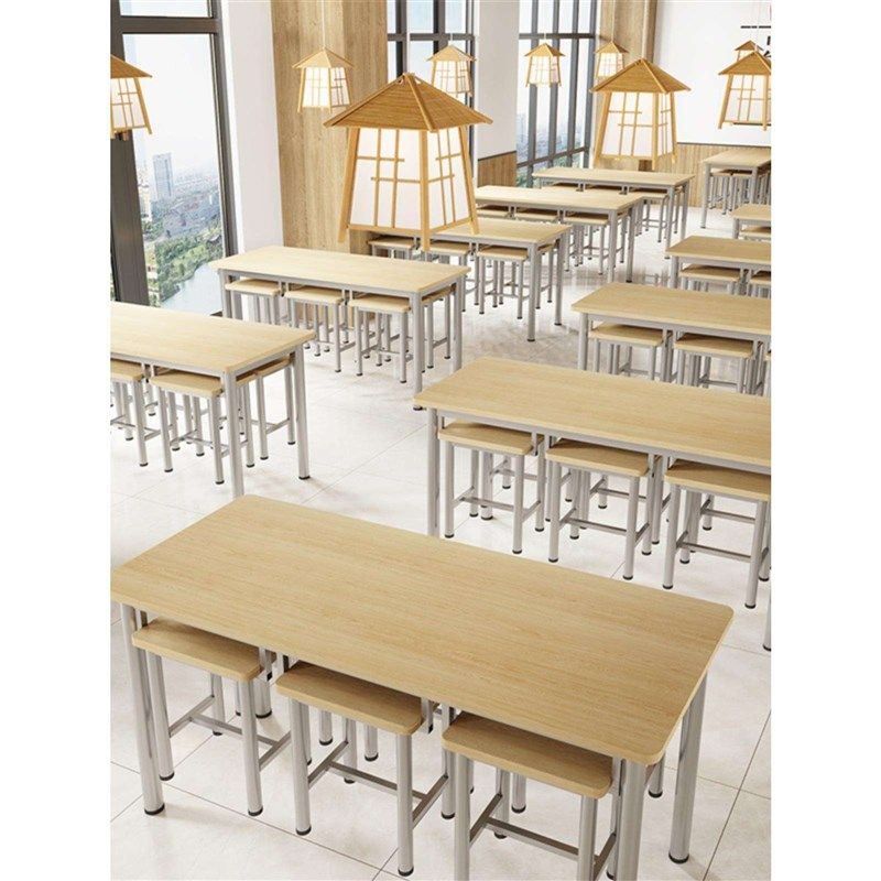 挂凳桌椅食堂餐桌椅组合快餐店4人6人位学校员工职员餐饮,住宅家具,板木餐桌,淘宝优惠券,粉丝福利购,淘宝优惠卷
