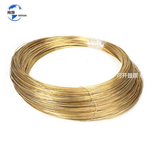 h62黄铜线H65黄铜线diy手工黄铜丝光亮硬态铜线5kg小轴源头价