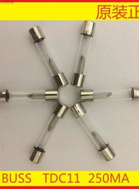 BUSS玻璃保险丝TDC11-100MA-150MA-200MA-250MA-500MA-750MA