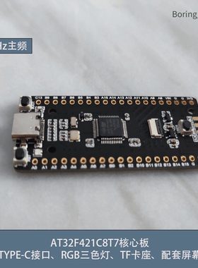 AT32开发板 AT32F421C8T7 核心板 系统板 国产替代STM32 M4
