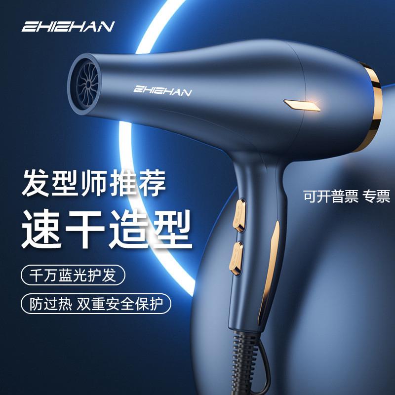 家用发廊专用电吹风机大功率理发店吹风冷热风筒家负离子干发机