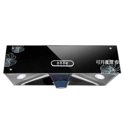 中式单抽油烟机家用顶吸式大吸力出租房屋公寓按键款小型烟机