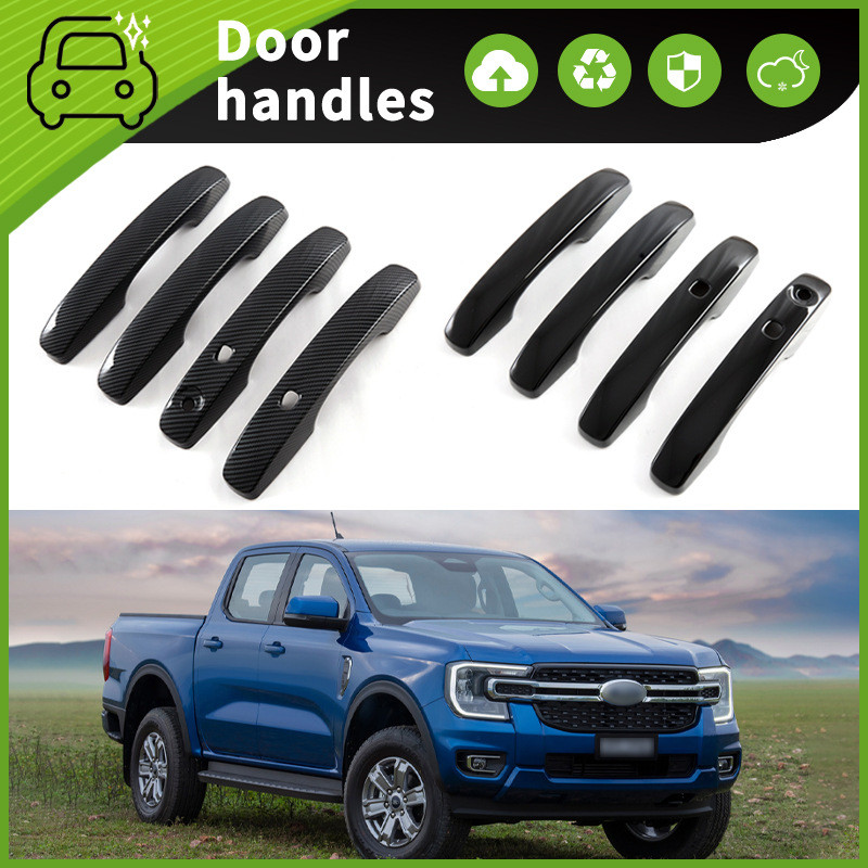 适用于 22-24款福特Ranger P703车门把手装饰门碗拉手防刮保护贴