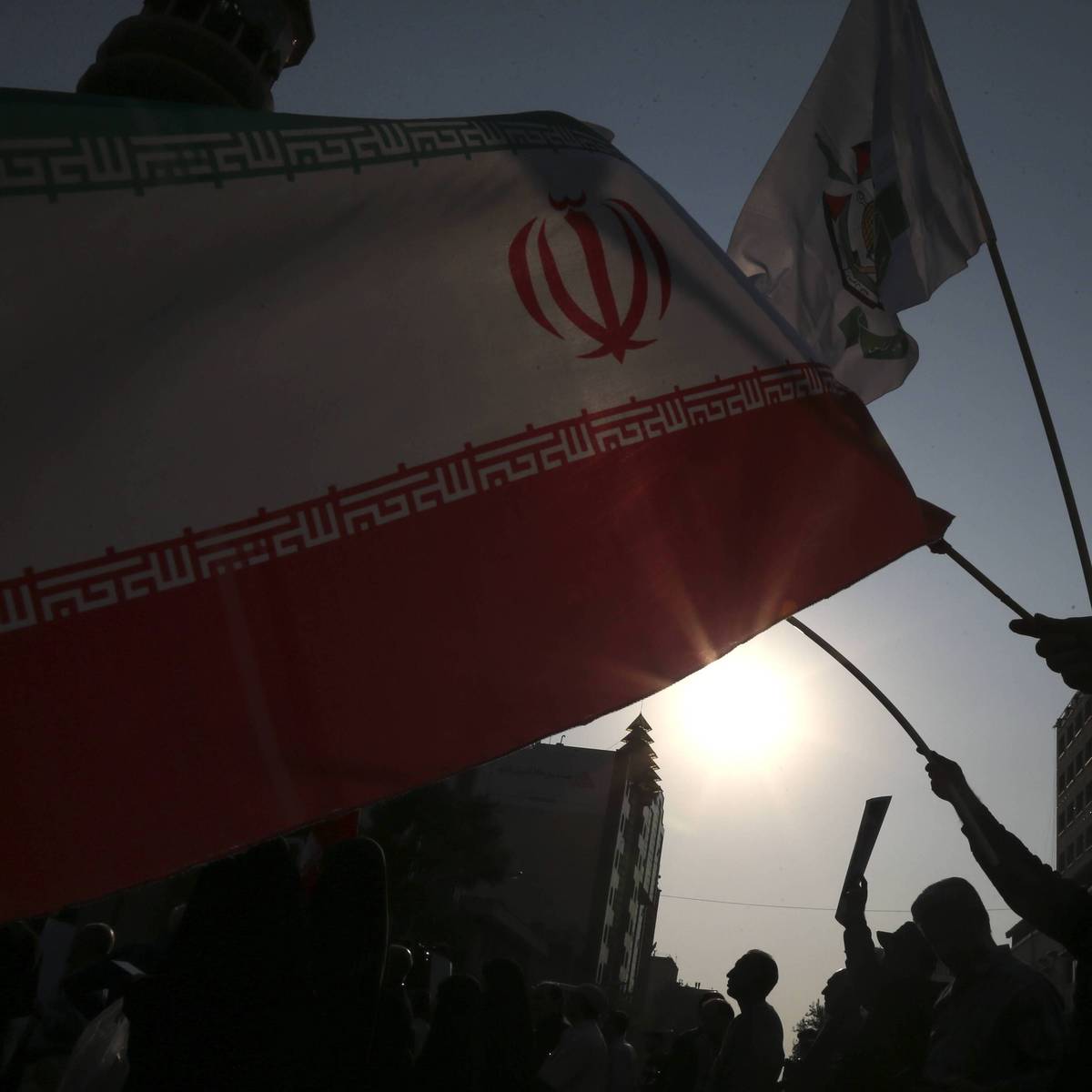 90*150cm现货 3*5ft涤纶旗帜和平不易伊朗国旗打扣旗子加油