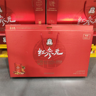 50ml*45袋山姆代购正官庄韩国进口红参元力植物饮品礼品礼盒