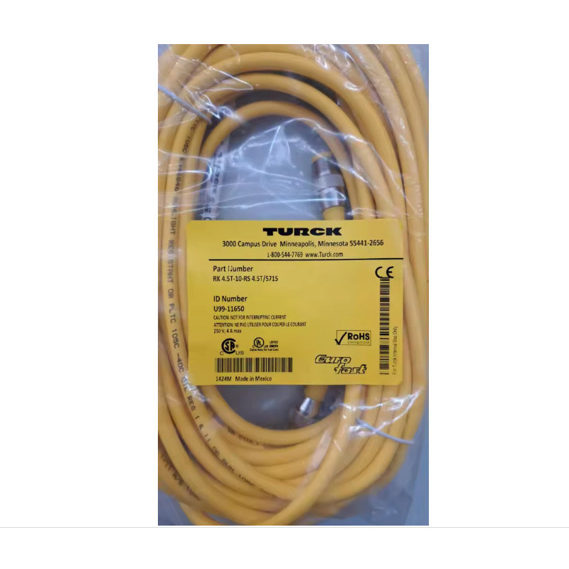 TURCK图尔克传感器连接线RK 4.5T-10-RK 4.5T/S715