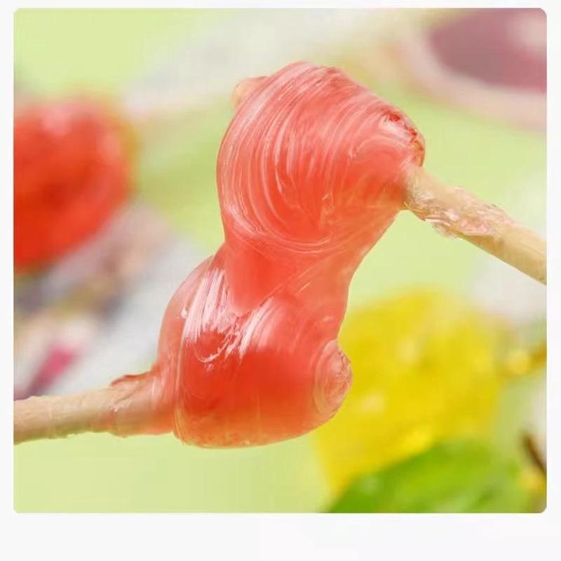 麦芽糖老式粘牙糖纯手工拉丝糖儿童8090后怀旧手搅杯小零食搅搅糖