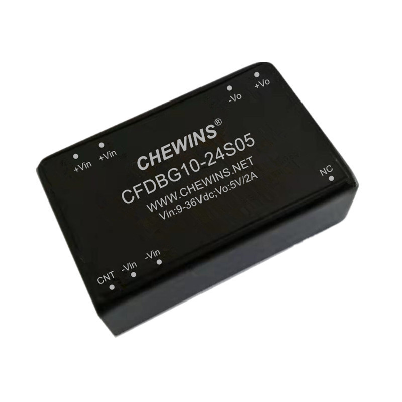DCDC电源模块9-36V输入24V转12V 3000V隔离10W CFDBG10-24S12