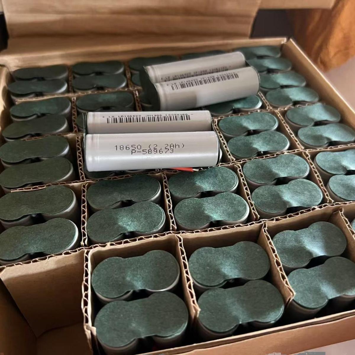 动力电池组LS力神LR18650锂离子电池电动工具可充电池并联5000mah