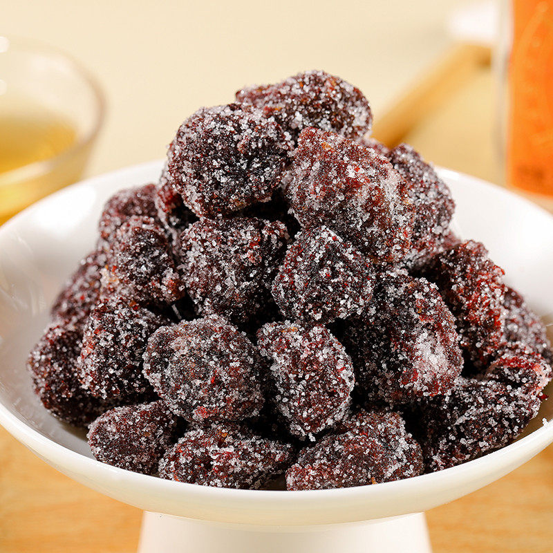 老狮夫冰花杨梅闽南特产蜜饯果脯果干泡水坐车常备网红休闲零食