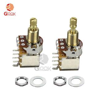 电吉他音量旋钮音色电位器电贝司贝斯双层开关双联弹跳提升开关