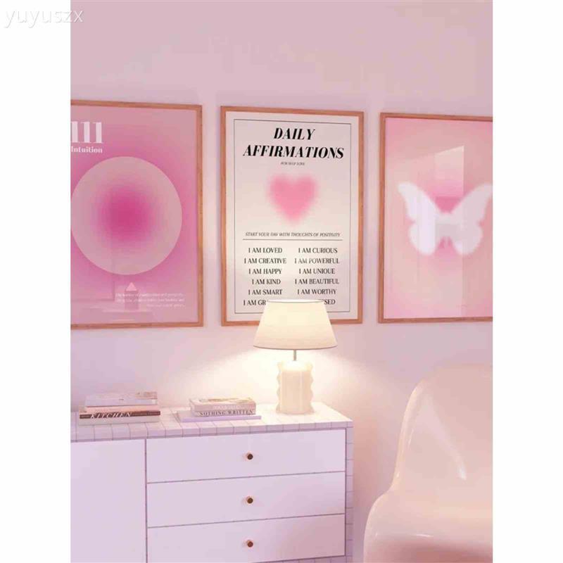 Angel Number Hue Gradient Wall Art Canvas Painting Posters