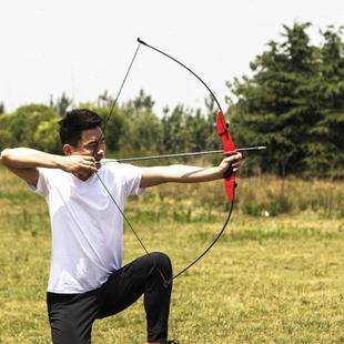 反曲箭传统美猎户外竞技射箭比赛复cs直拉健身器材配件箭