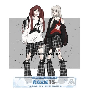 现货【夏日终曲】春夏露肩立体格纹装饰显瘦