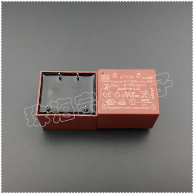 法国MYRRA 47154 100-240VAC转12VDC 5W 电源变压器