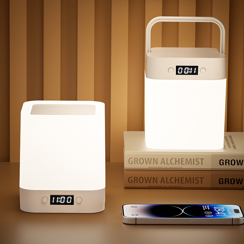 主卧2025新款台灯卧室现代老人用遥控高级床头灯懒人睡眠小夜灯