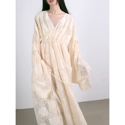 川故纵春季长袖抽绳交领新中式国风（含内搭）