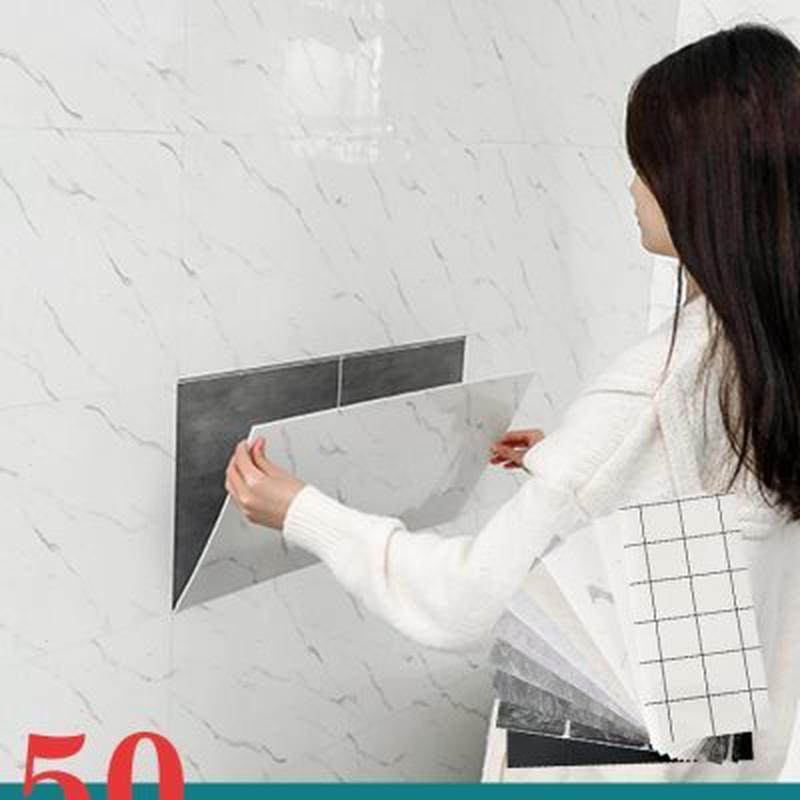 厨房台面防油瓷砖贴纸仿大理石墙面遮丑翻新灶台橱柜子防水铝塑板,家居饰品,瓷砖贴,淘宝优惠券,粉丝福利购,淘宝优惠卷