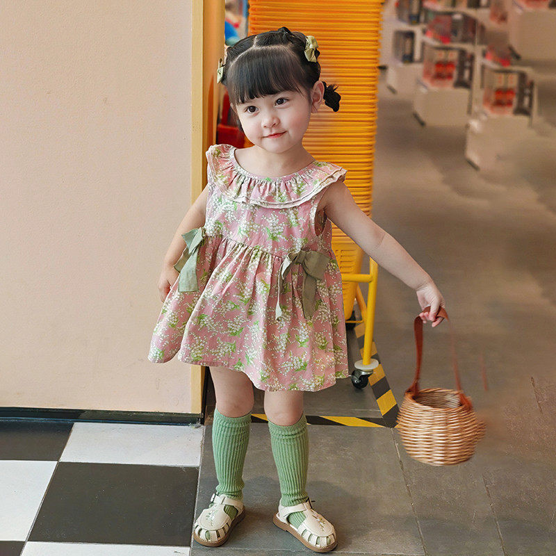 小蜜糖纯棉花苞裤套装夏季裙两件套套装裙,童装/婴儿装/亲子装,套装,淘宝优惠券,粉丝福利购,淘宝优惠卷