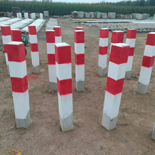 水泥标志桩电力电缆警示桩混凝土里程碑公路界碑本地直发