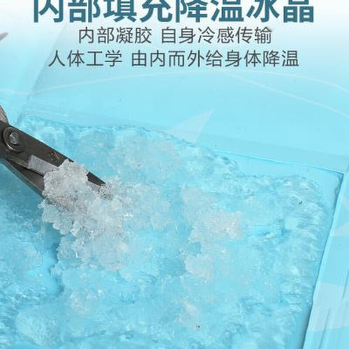 速发冰垫坐垫学生教室冰凉垫夏季冰枕水床垫夏天透气学生免注水袋