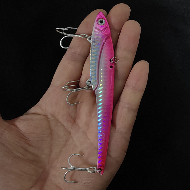 高频颤泳远投VIB鱼钩假饵钓鱼钩户外装备路亚渔具饵铁板垂钓海钓