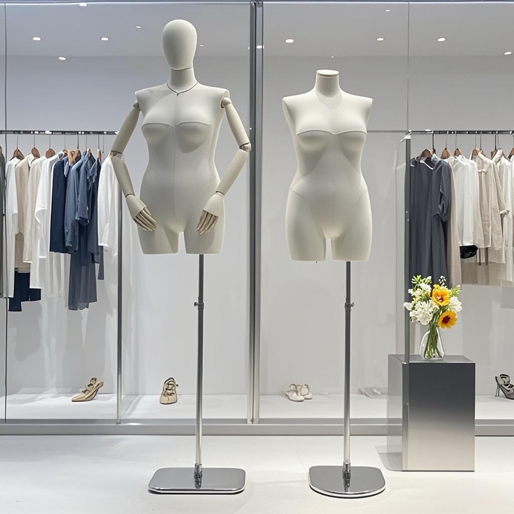 大码模特道具女半全身大屁股假人台服装店橱窗陈列展示架人偶