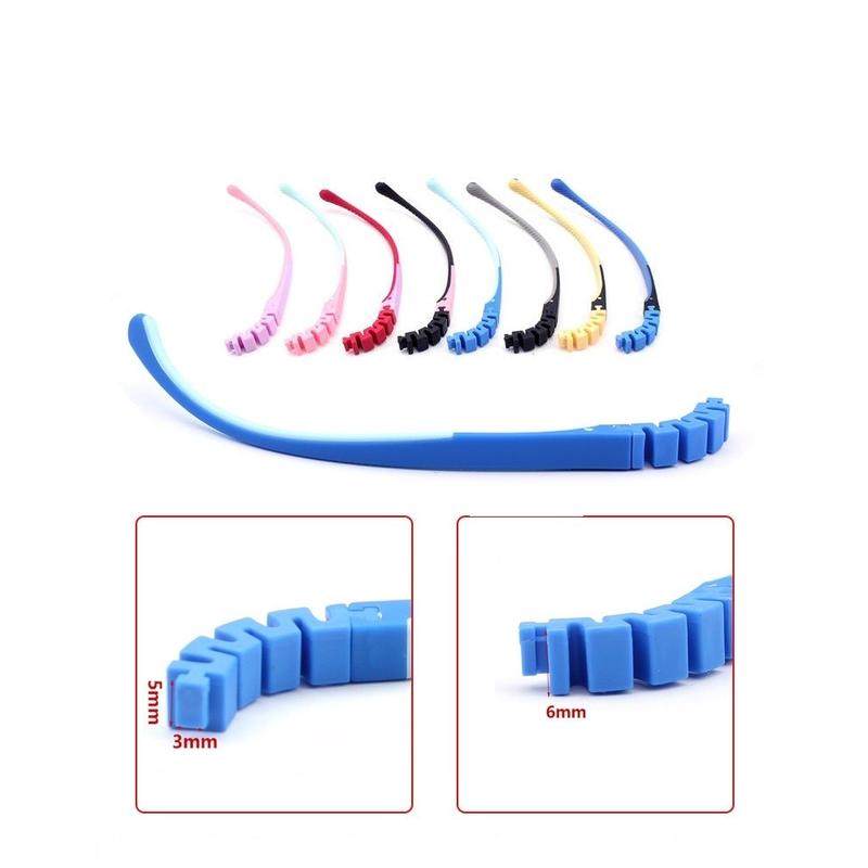 儿童眼镜腿配件硅胶双色卡口式可拆卸插入式眼镜脚支架鼻托耳,ZIPPO/瑞士军刀/眼镜,眼镜袋,淘宝优惠券,粉丝福利购,淘宝优惠卷