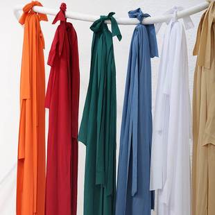 婚庆背景布户外婚礼搭建装饰秋色布条婚庆道具彩条装饰带吊顶装饰