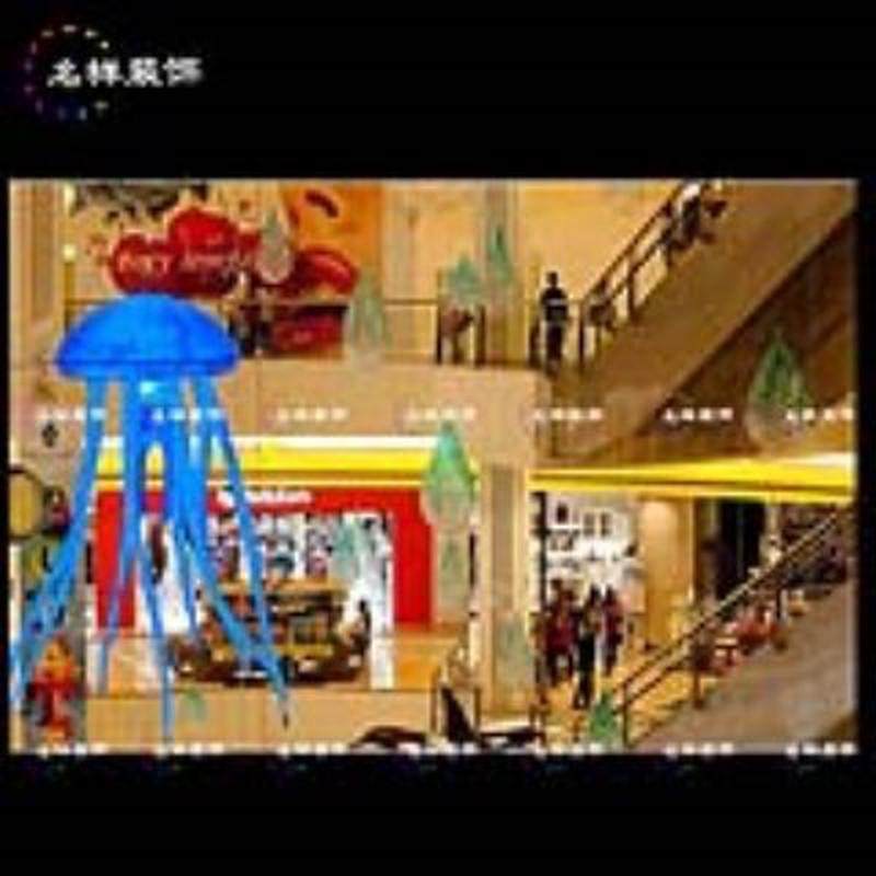 名样春夏季中庭水滴装饰 大型商场八爪鱼中空装饰 吊饰装饰布置,节庆用品/礼品,节日装扮用品,淘宝优惠券,粉丝福利购,淘宝优惠卷