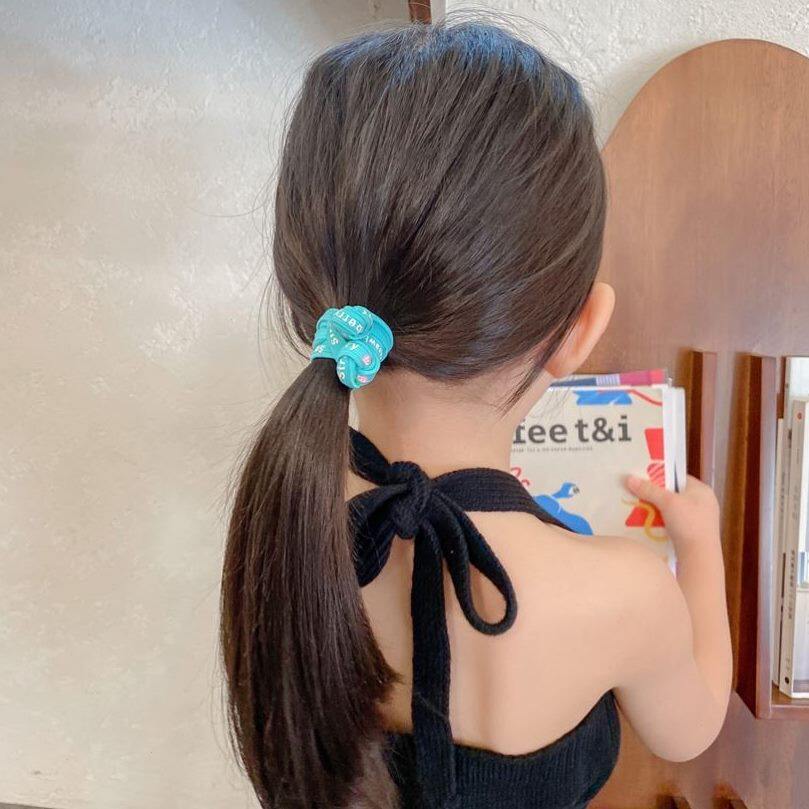 发圈女孩发绳女高弹力儿童橡皮筋头绳扎头发童中国结皮筋头饰双头