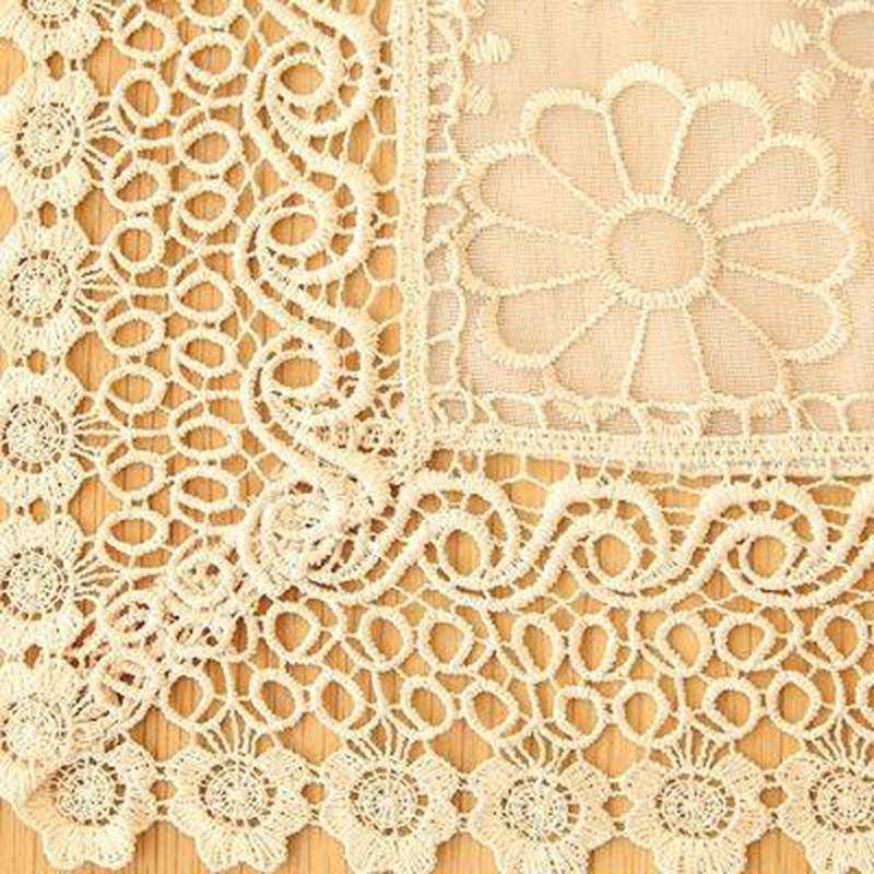 欧式蕾丝玻璃网纱桌布电视柜床头盖巾布艺长方形茶几布大圆桌桌布,居家布艺,桌布,淘宝优惠券,粉丝福利购,淘宝优惠卷