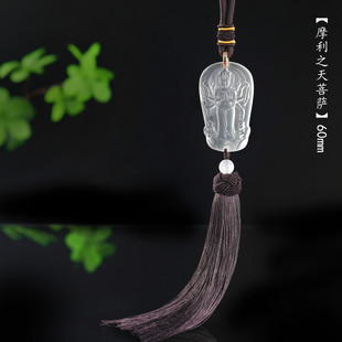 惠古琉璃默利支天菩萨挂件男女本命年车挂车内挂件居家玄关装饰品