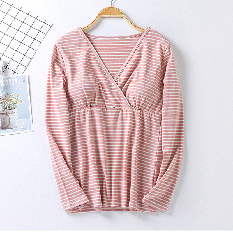 秋冬季纯棉产妇哺乳长袖喂奶衣月子服产后条纹睡衣家居服可外穿,孕妇装/孕产妇用品/营养,哺乳衣/月子服,淘宝优惠券,粉丝福利购,淘宝优惠卷