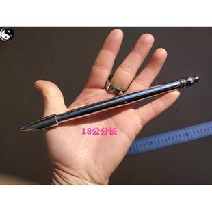 不锈钢判官笔实心笔峨眉刺点穴笔表演笔车载笔酷八卦掌套路