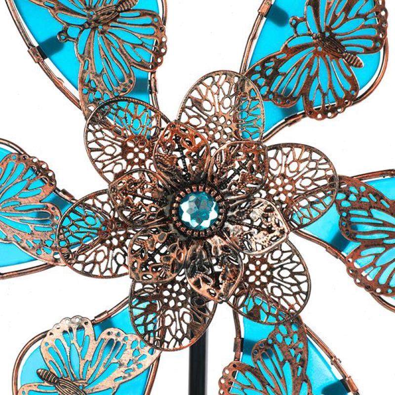 插风车门口院插件花庭院风车装饰户外花园落地铁艺造景别墅子阳台,家居饰品,户外/庭院摆件,淘宝优惠券,粉丝福利购,淘宝优惠卷