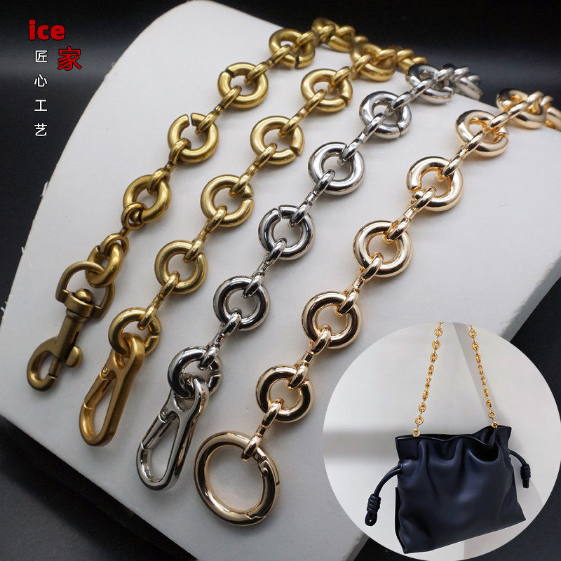 高档金属甜甜圈O链条几何包包改造腋下金属肩带配件提手链斜跨带,服饰配件/皮带/帽子/围巾,包带,淘宝优惠券,粉丝福利购,淘宝优惠卷