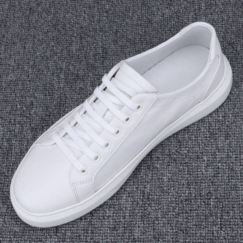 夏季轻便小白鞋男低帮素面百搭一脚蹬休闲鞋潮流厚底软底透气板鞋,流行男鞋,休闲板鞋,淘宝优惠券,粉丝福利购,淘宝优惠卷